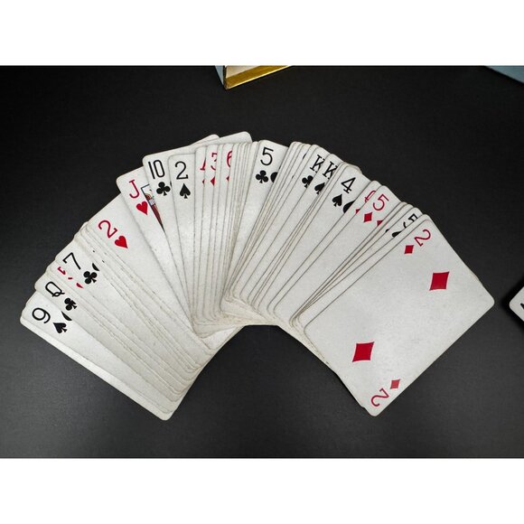 Vintage Congress Woody Woodpecker Playing Cards Cellu-Tone Finish Blue & Red Dec - Picture 7 of 13